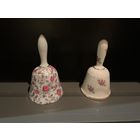 Колокольчик фарфор Цветы Розы  Англия Винтаж Staffordshire