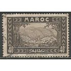 Французское Марокко. Мечеть Мулай Идрис. Пейзаж. 1933г. Mi#102.