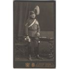 Старинная фотография на картоне