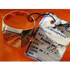 Печатка, перстень, золотое кольцо, Au 585, СССР, с биркой, размер 19,5, масса 8,02 гр. Торг.