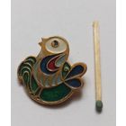 Знак, значок из СССР, птичка