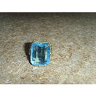 Перстень под брошь Леденец . Голубое стекло