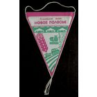 Вымпел "Новое Полесье" Лунинецкий район. Размер 15-20 см.