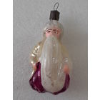 Ёлочная игрушка Черномор, стекло. СССР