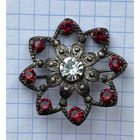 Брошь. Мельхиор. Клеймо.