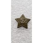 Кокарда звезда на пилотку РККА пришивная*