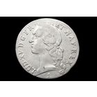 Талер (экю) 1748 г. Франция, Людовик XV