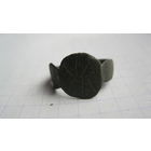 Старинный перстень. Бронза.