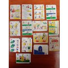 Редкие Вкладыши DUBBLE BUBBLE-5. Оригинал. 14 шт лотом в коллекцию.