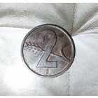 2 раппена 1951 года Швейцария. Швейцарская конфедерация. Очень красивая родная патина!