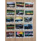 Вкладыши Turbo Classic Турбо класик , серия  1-70 c надписи / фантики авто auto / Цена за 1 шт