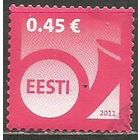 Эстония. Символика почты. Рожок. 2011г. Mi#711.
