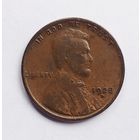 США 1 цент 1928 г. D
