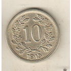 Австрия 10 геллер 1915