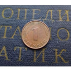 1 пфенниг 1977 (D) Германия ФРГ #03