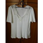 Майка с кружевом,46-48 р