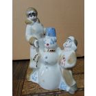 Статуэтка Зимний дворик Мать и дитя Полонне