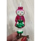 Елочные игрушки, стекло Редиска из набора Чиполлино