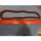 Бусы, натуральный янтарь, шары, СССР, вес 49 гр