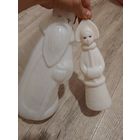Дед мороз + снегурочка игрушки под елку