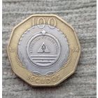 Werty71 Кабо Верде 100 эскудо 1994 Растение цветок Эониум Горгонеум биметалл
