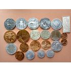 V Великая Отечественная война (20 медалей + Национальный центр по уменьшению ядерной опасности, "Воин-освободитель" - монумент Трептов-парк, Берлин (плакетка). Красная Армия всех сильней! Z