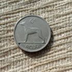 Werty71 Ирландия 6 пенсов 1948 ирландский волкодав