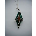 Ёлочная игрушка. Фонарик. Стеклярус.