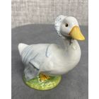 Статуэтка Беатрикс Поттерс "Ребекка Паддл-Дак" F. Warne & Co Ltd, Бесвик, 1981 год. Англия. 8 х 7 см