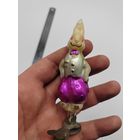 Ёлочная игрушка заяц. Прищепка.