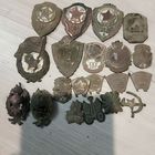 Значки латунные