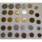 Лот монет из обращения Перу Хорватия Израиль Греция Австрия Карибы Аруба Турция Венгрия и другие