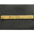 Позолоченный браслет к наручным часам из СССР. Au. ЛЮМ. 13,3 гр. Торг есть.