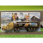 Модель грузовика "FREIGHTLINER"  цистерна  1:87 (золот) б/у Китай