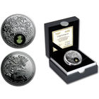 Ниуэ 1 доллар 2016г. "Янтарный путь: Европа". Монета в капсуле; подарочном футляре; сертификат; коробка. СЕРЕБРО 17,50гр.