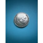 5 рейхсмарок 1937 Гинденбург третий рейх