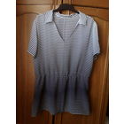 Блуза из шифона в полоску,50-54 р