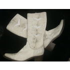 Сапоги Nando Muzi, натуральная кожа питона, Италия, 40 размер