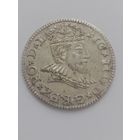 3 гроша 1591 г. Сигизмунд III (шикарный).