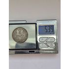 2 лита Литва,Первая Республика (1925 - 1938), 1925 года. Серебро 500. Монета не чищена. L45461.