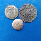 Пуговицы без ушей