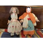 Кукла Коллекционная в национальных костюмах Фарфор  Англия 1 шт