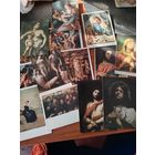 Открытки живопись. 14 штук. Из разных наборов ./Д