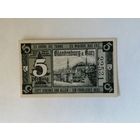 Германия, нотгельды, 5 пфеннигов 1915 год, на предъявителя, город Бланкенбург