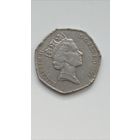 Британия. 50 пенсов 1997 года.