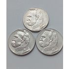 5 злотых Пилсудский 1934,35,36г.Отличные.