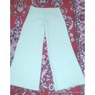 Брюки женские летние зеленые, р.48, рост 176-183 см, б.у