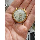 Часы заря золотые рабочие