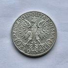 Монета СЕРЕБРО Польша 10 злотых 1932 год Ядвига ОТЛИЧНЫЕ
