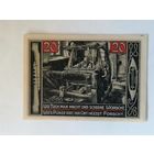 Германия, нотгельды, 20 пфеннигов 1921 год, округ Форт-Лауриц, частная типография